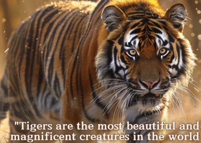 “Tigers: Icons of Strength and Beauty”