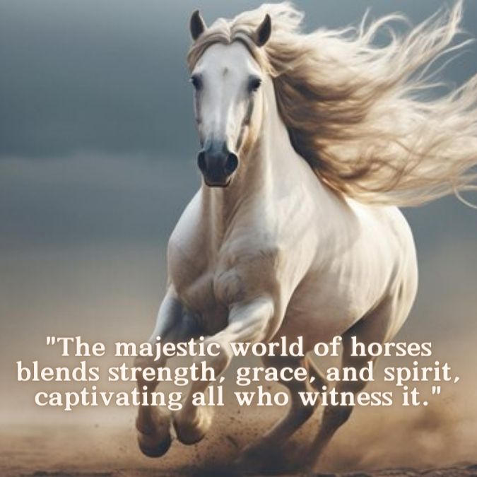 “Horses: Nature’s Ultimate Blend of Beauty and Power”